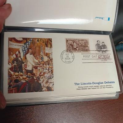 MOUNT RUSHMORE, ABRAHAM LINCOLN, JEFFERSON NICKEL AND MORE FIRST DAY ISSUE WITH COINS AND MEDALS