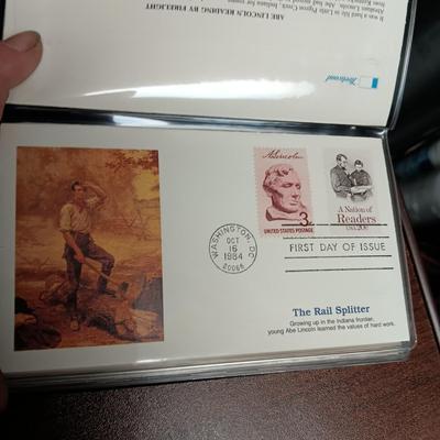 MOUNT RUSHMORE, ABRAHAM LINCOLN, JEFFERSON NICKEL AND MORE FIRST DAY ISSUE WITH COINS AND MEDALS