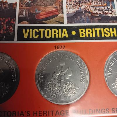 ISRAEL'S 50th ANNIVERSARY .925 SILVER COIN, CANADA 82, VICTORIA'S HERITAGE BUILDING SERIES AND MORE