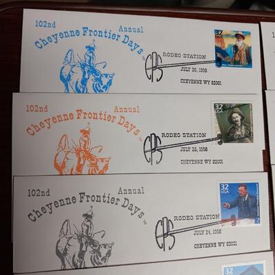 CHEYENNE FRONTIER DAYS FIRST DAY OF ISSUE