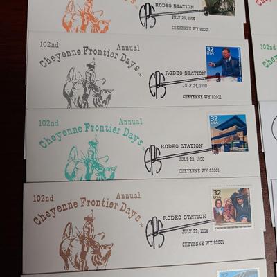 CHEYENNE FRONTIER DAYS FIRST DAY OF ISSUE