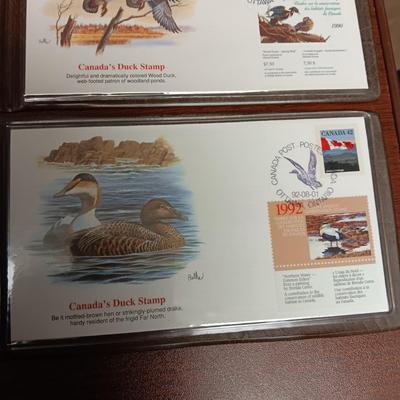 CANADA DUCK STAMPS FIRST DAY COVER