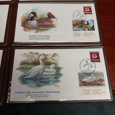 CANADA DUCK STAMPS FIRST DAY COVER