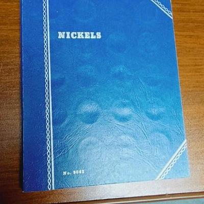 PARTIAL BOOKS OF SILVER DIMES AND US/CANADA NICKELS