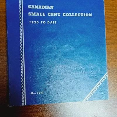 PARTIAL BOOK OF CANADIAN SMALL CENT