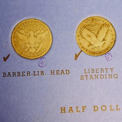 PARTIAL BOOK OF 20th CENTURY US COIN