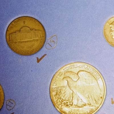 PARTIAL BOOK OF 20th CENTURY US COIN
