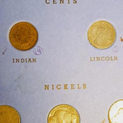 PARTIAL BOOK OF 20th CENTURY US COIN