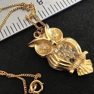 Petite Owl Necklace