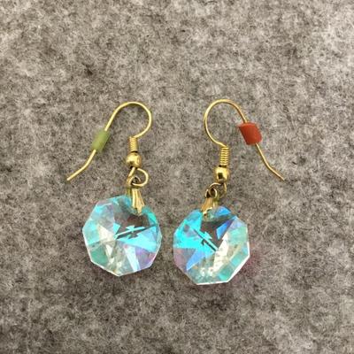 Vintage crystal earrings