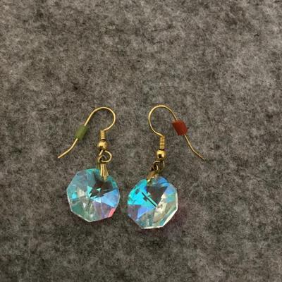 Vintage crystal earrings