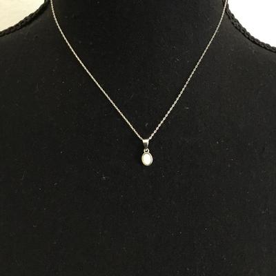 Demdaco dainty silver toned necklace