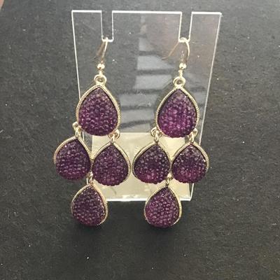 Fashion Gold Tone dangling earrings