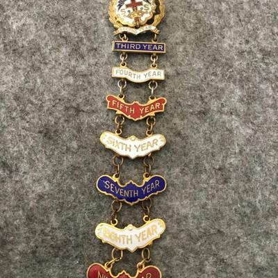 Vintage Gold filled Church of god pins