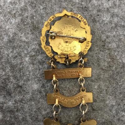 Vintage Gold filled Church of god pins