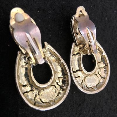 Vintage Door Knocker Earrings