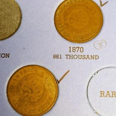 TWO CENT AND NICKEL THREE CENT