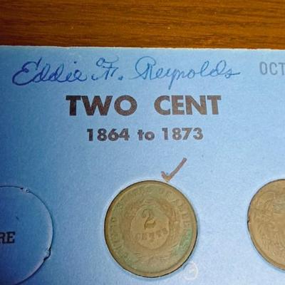 TWO CENT AND NICKEL THREE CENT