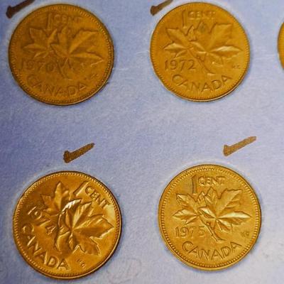 CIVIL WAR, CANADIAN AND US PENNIES