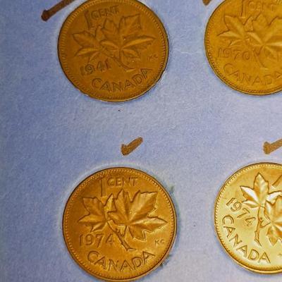 CIVIL WAR, CANADIAN AND US PENNIES