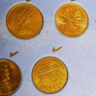 CIVIL WAR, CANADIAN AND US PENNIES