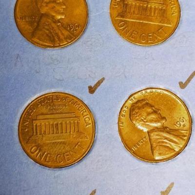 OLD US AND CANADIAN PENNIES