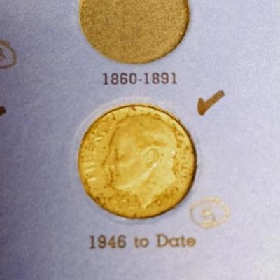 A COLLECTION OF OLD US COINS