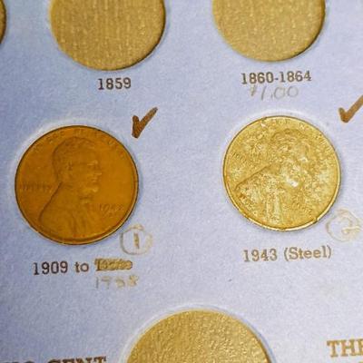 A COLLECTION OF OLD US COINS