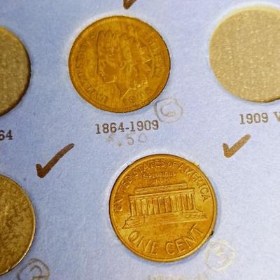 A COLLECTION OF OLD US COINS
