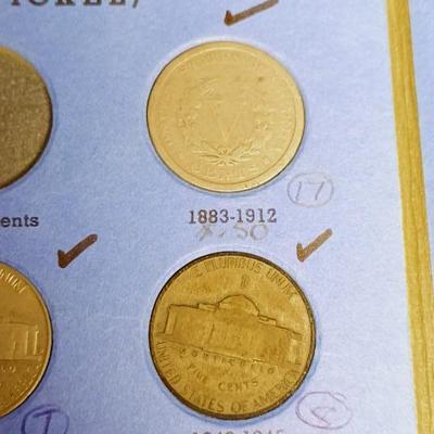 A COLLECTION OF OLD US COINS