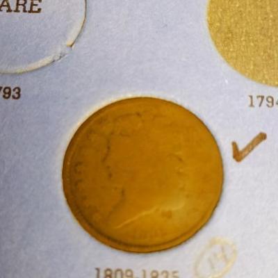 A COLLECTION OF OLD US COINS