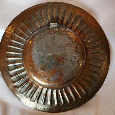 Egyptian Hammered Plate