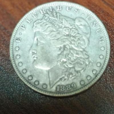1889-O MORGAN SILVER DOLLAR