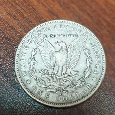 1889-O MORGAN SILVER DOLLAR