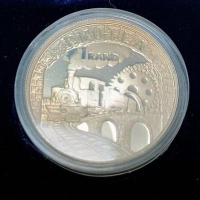 2 SILVER PROTEA COINS
