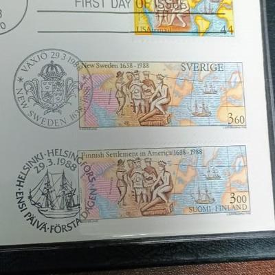 NEW SWEDEN ANNIVERSARY COIN & NUTCRACKER SILVER STAMP