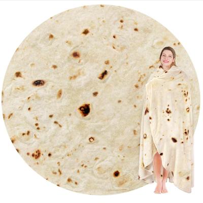 Jorbest Burritos Tortilla Wrap Blanket Adult Kids and Baby (Yellow, 60 inches)