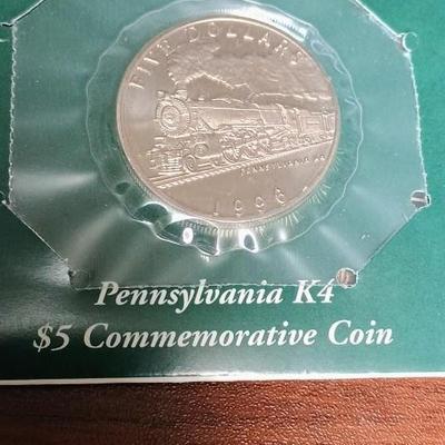 SILVER $1 JAMESTOWN 400th ANNIVERSARY & HEROES OF D-DAY $5 COIN
