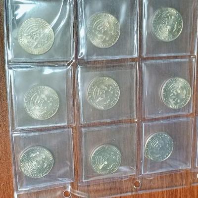 WWII THE PEARL HARBOR COLORIZED KENNEDY HALF DOLLARS