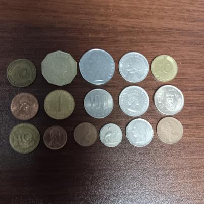 FOREIGN COINS (5)