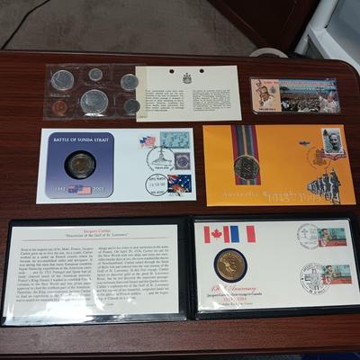 A VARIETY OF PROOF FOREIGN COINS