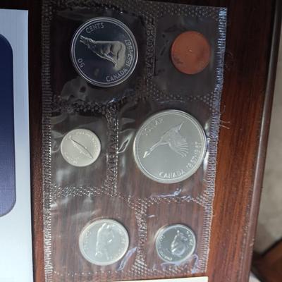 A VARIETY OF PROOF FOREIGN COINS