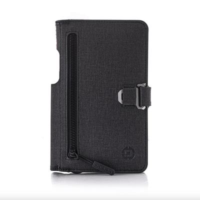 Dango PO2 Pioneer Travel Wallet w/RFID Protection in Gray Durable & Waterproof DTEX Material