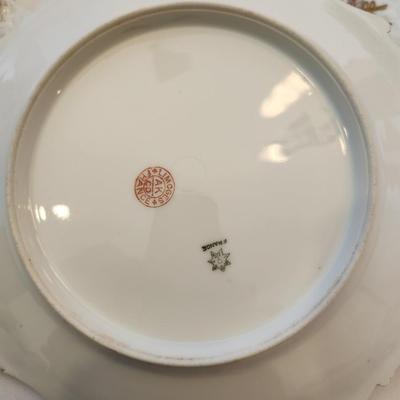 Antique Limoges Gold Edged Plates