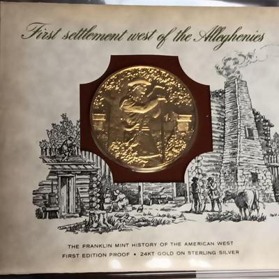 HISTORY OF THE WEST VOL 1 - COLORIZED KENNEDY HALF DOLLARS