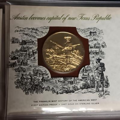 HISTORY OF THE WEST VOL 1 - COLORIZED KENNEDY HALF DOLLARS