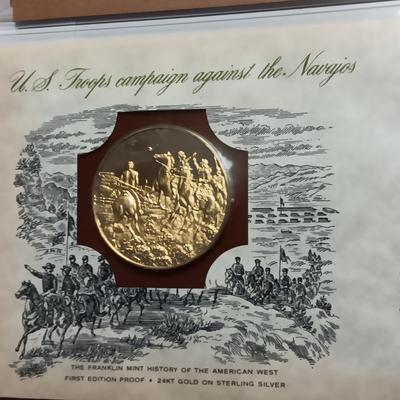 HISTORY OF THE WEST VOL 2 - 24K OVER STERLING SILVER