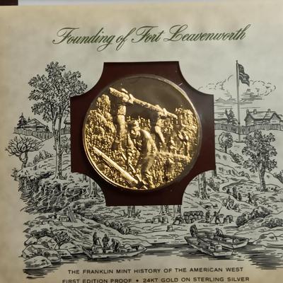 HISTORY OF THE WEST VOL 2 - 24K OVER STERLING SILVER