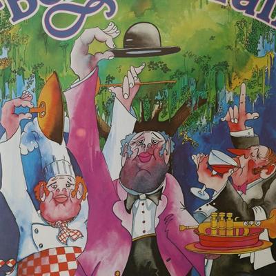 Leo Meiersdorff Signed "Bonjour Y'all" Framed Print
