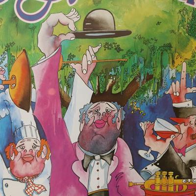 Leo Meiersdorff Signed "Bonjour Y'all" Framed Print